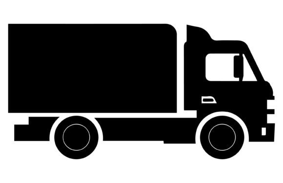 Download Commercial Van Icons Set - Commercial Collection