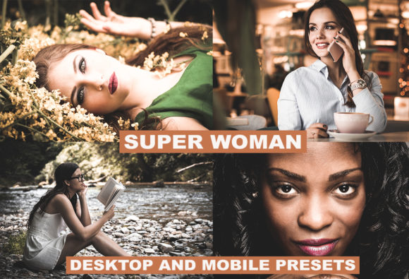Download Mobile and Desktop Presets Super Woman - Desktop Collection