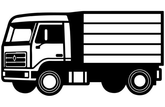 Download Commercial Van Icons Set - Commercial Collection